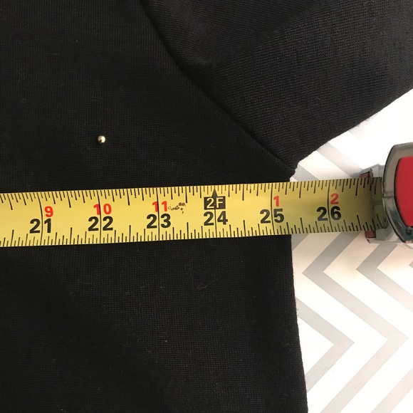 Carole Little 2X wool black & gold holiday sweater - Picture 5 of 8